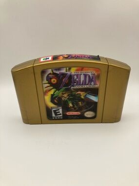 The Legend of Zelda: Majora's Mask - N64 - Authentic - USED - MISSING BACK LABEL